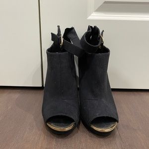 H&M Open Toed Boot Heels
